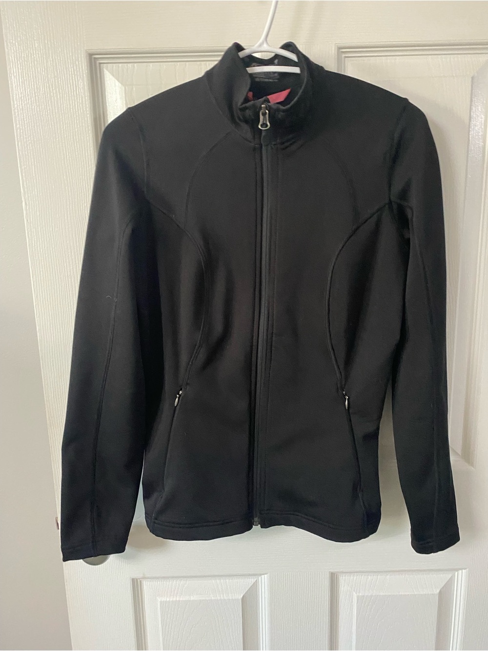 Women's Black Full-Zip Utility Jacket